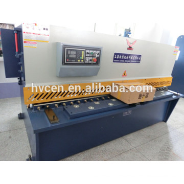qc12y-6x1600 hydraulic pendulum plate shears machine